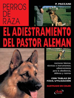 cover image of El adiestramiento del pastor alemán